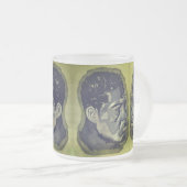 推測だれか。 歴史 フロストグラスマグカップ (正面右)