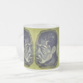 推測だれか。 歴史 フロストグラスマグカップ (正面左)