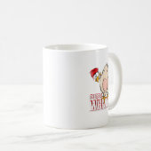 推測どのような鶏お尻チキンラバーファーム コーヒーマグカップ (正面右)