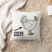 推測どんな鶏のお尻 クッション (ブランケット)