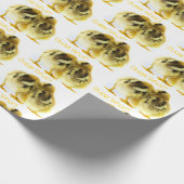推測どんな鶏のお尻 ラッピングペーパー (角)