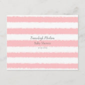 推測カウントゲームガールテディベアとビー エンクロージャーカード (裏面)