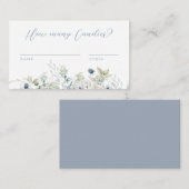 推測ゲームブライダルシャワーエンクロージャカード エンクロージャーカード (正面/裏面)