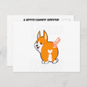 推測コーギお尻愛犬家 案内ポストカード (正面/裏面)