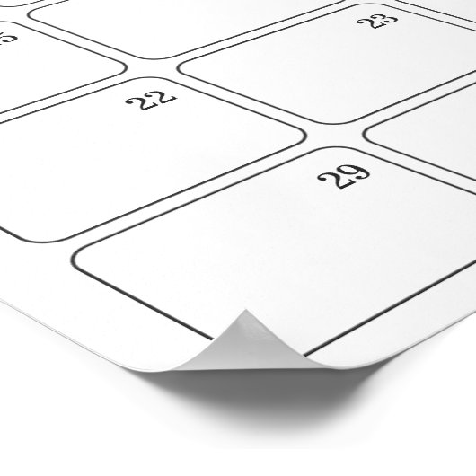 推測ベビーの誕生日ベビーシャワーブルゴーニュフローラ ポスター (角)