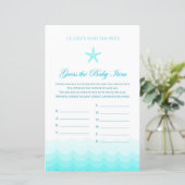 推測ベビーアイテム – ベビーシャワーゲーム (スタンド正面)