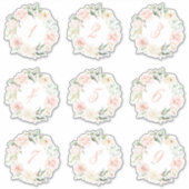 推測ベビー食品ベビーシャワーシールラベル シール (正面)