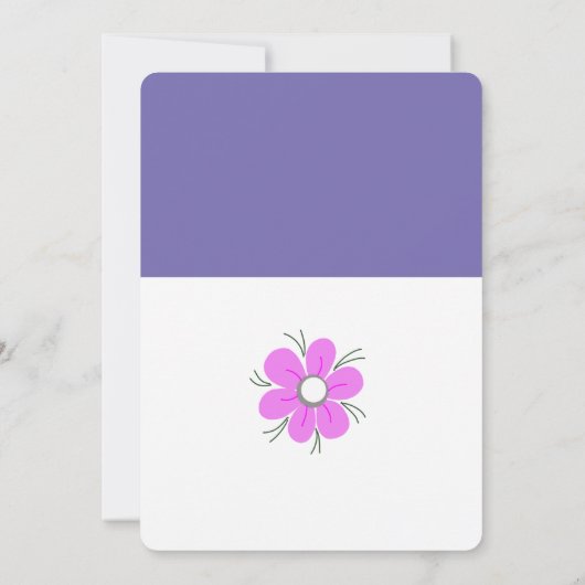 推測ベビー食品、赤ちゃんシャワー、ウサギのゲームカード 招待状 (裏面)