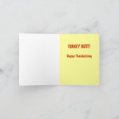 推測何か。 トルコのお尻! メッセージカード シーズンカード (内部)