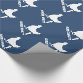 推測何か。 鶏のお尻 ラッピングペーパー (角)