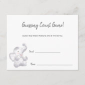 推測数ゲームモダンベビーゾウ エンクロージャーカード (正面)