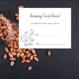 推測数ゲームモダンベビーゾウ エンクロージャーカード