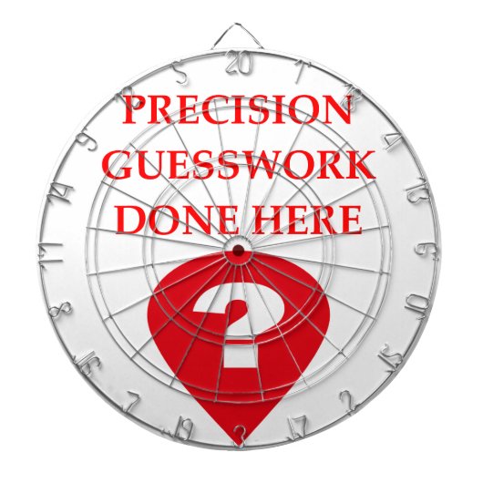 推測 ダーツボード (正面)