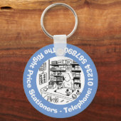 推進する事務局業務 キーホルダー (裏面)