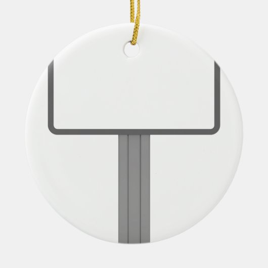 掲示板 セラミックオーナメント (正面)