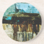 描かれた石の国民のLakeshore抽象芸術 コースター