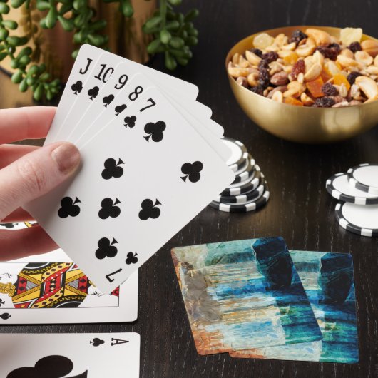 描かれた石の国民のLakeshore抽象芸術 トランプ (インサイチュ)