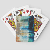 描かれた石の国民のLakeshore抽象芸術 トランプ (裏面)