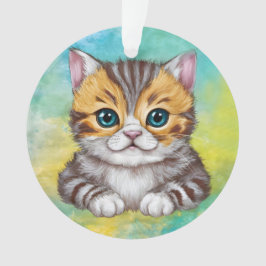描く猫 オーナメント