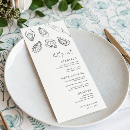 描シャンパンのカキがホワ食べイトズ結婚 メニュー