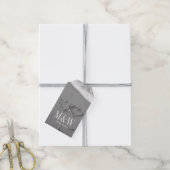 描ハートの砂のビーチ結婚式好意ギフトラベル ギフトタグ (より糸付き)