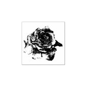 描バラ ラバースタンプ (インプリント)