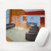 描写された部屋のマウスパッド マウスパッド (マウス)