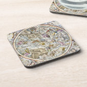 描写されるキリスト教の星座の地図 コースター (左側)