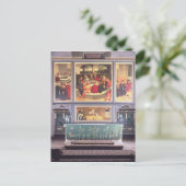 描写するトリプティクが付いている祭壇 ポストカード (スタンド正面)