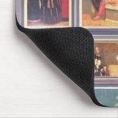 描写するトリプティクが付いている祭壇 マウスパッド (コーナー)