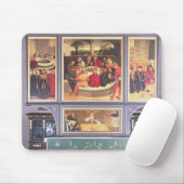 描写するトリプティクが付いている祭壇 マウスパッド (マウス)