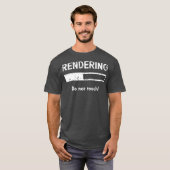 描写のビデオエディタビジュアルSFXアニメーション Tシャツ (正面フル)