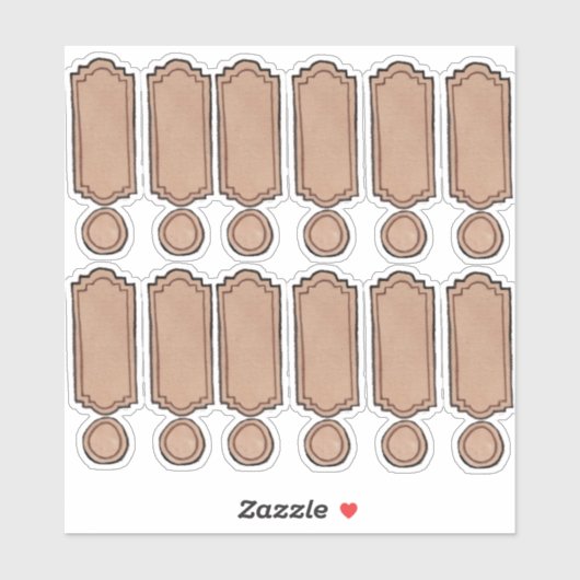 描画済みのボトルラベル d2 シート シール (シート)