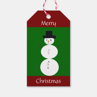 描雪だるま ギフトタグ