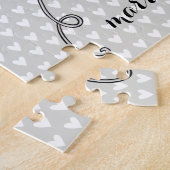 提パーソナライズされた案は僕と結婚するパズル ジグソーパズル (側面)