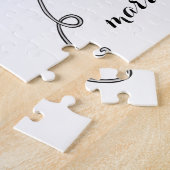 提パーソナライズされた案は僕と結婚するパズル ジグソーパズル (側面)