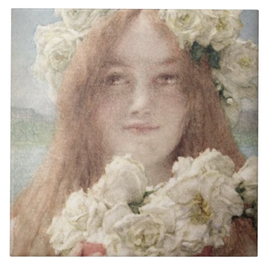 提供するアルマTadema |の夏1894年 タイル (正面)