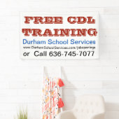 提供のプロモーション5' X 3'屋内旗 横断幕 (インサイチュ)