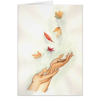 提供の空白のなカード