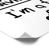 提供ポスタおもしろいー ポスター (角)