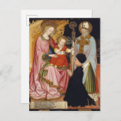 提供者を持つマドンナそして子供 ポストカード (正面/裏面)