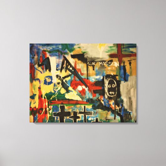 提出 キャンバスプリント (正面)