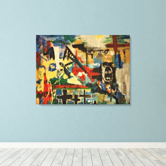 提出 キャンバスプリント (インサイチュ (ウッドフロア))