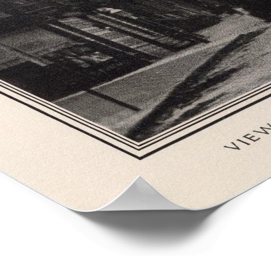 提案された広場、23rdとハワードからのツインピーク ポスター (角)