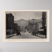 提案された広場、23rdとハワードからのツインピーク ポスター (正面)