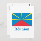 提案された懇親会島国旗の名前フランスの: ポストカード (正面/裏面)