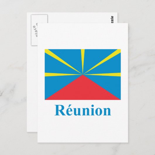 提案された懇親会島国旗の名前フランスの: ポストカード (正面/裏面)