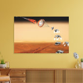 提案された火星のサンプル返却ミッション。 キャンバスプリント (インサイチュ (リビング))