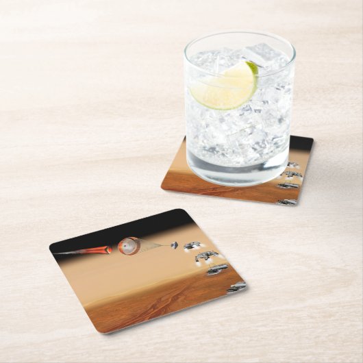 提案された火星のサンプル返却ミッション。 スクエアペーパーコースター (インサイチュ)