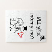 提案のパズルとの"結婚します私とか"。 文字 ジグソーパズル (横)